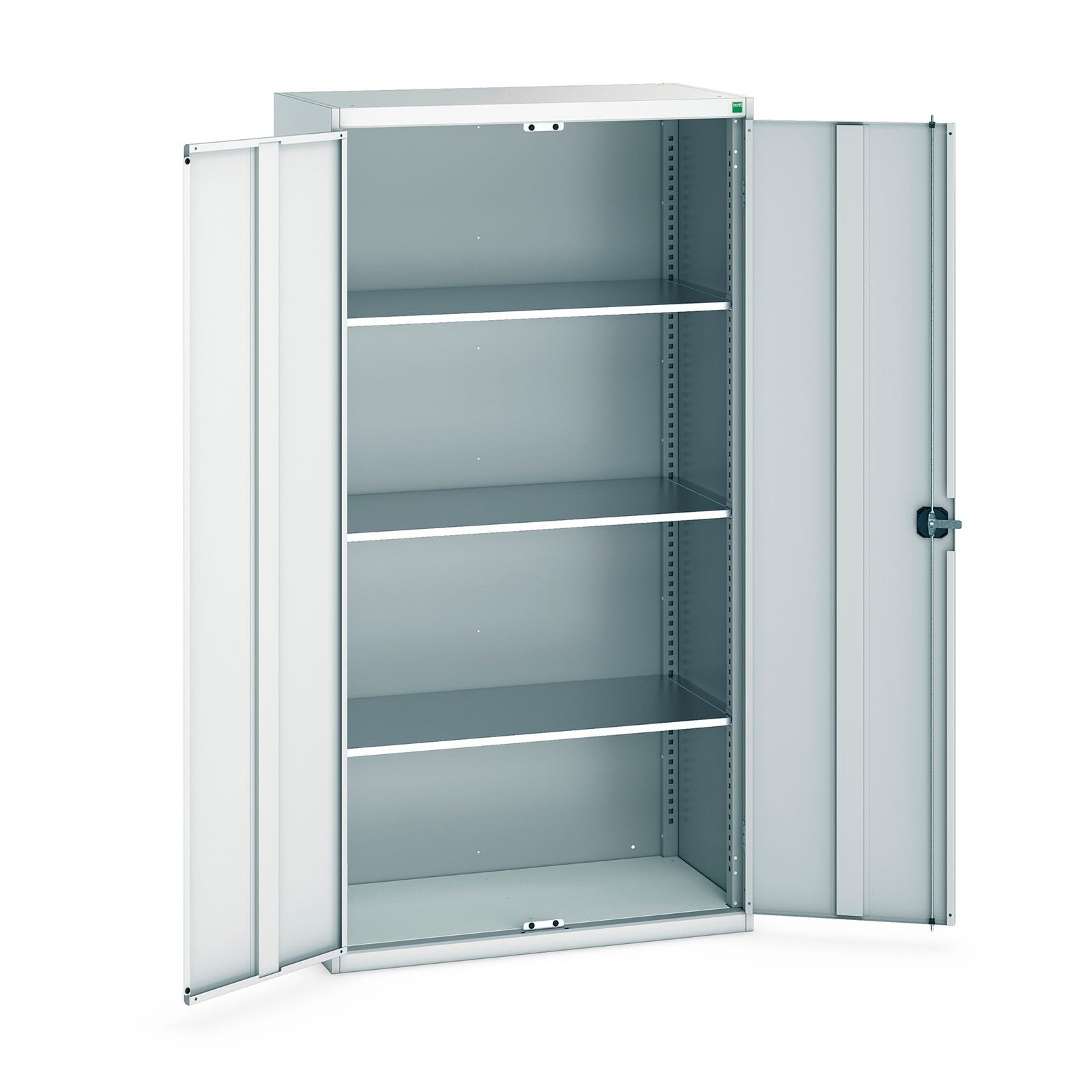 1050mm (w) x 2000mm (h) x 525mm (d) Standard Duty Bott Cubio Cupboard (Light Grey) - 40031030.16V
