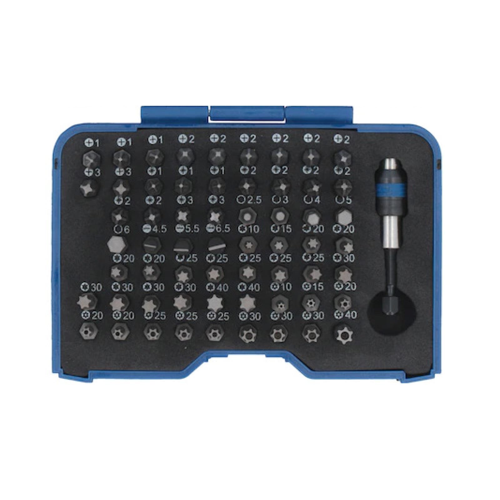 60PC Assorted Bits & Socket Box (ATORN)