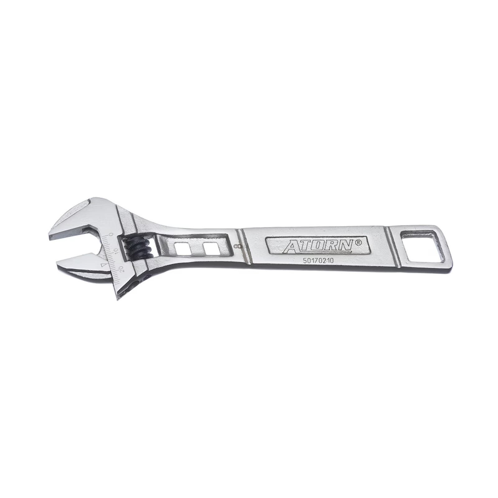 19mm Chrome Plated Adjustable Spanner (Atorn)