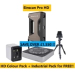EinScan Pro HD + Industrial Kit + HD Colour Pack Bundle