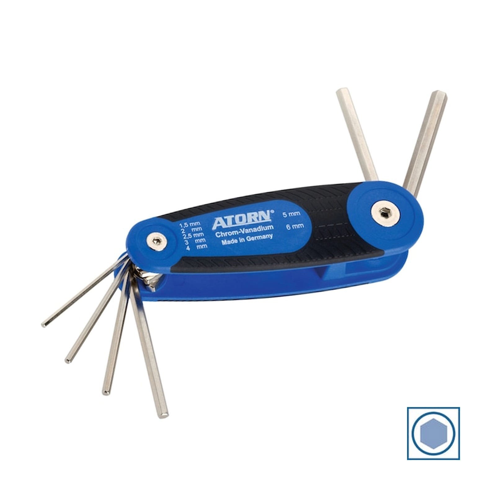 1.5-6mm Hexagon Screwdriver Set (ATORN)