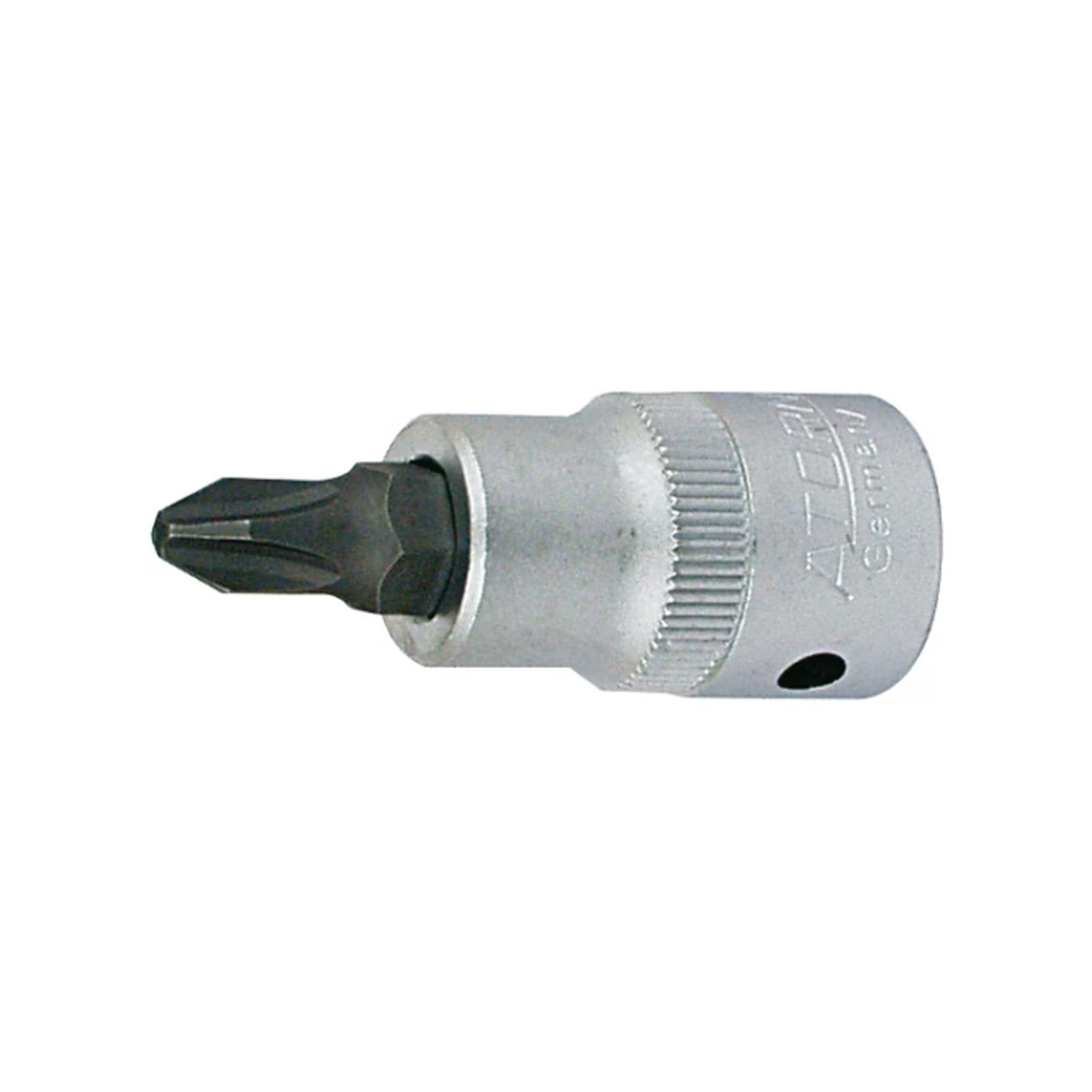 PH1 1/4" Drive Phillips & Posi Screwdriver Socket Bit (Atorn)