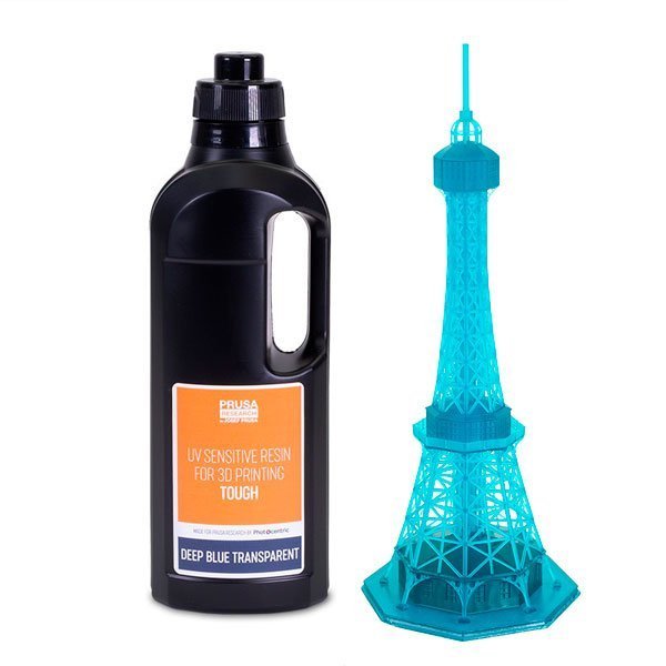 Photocentric Prusa UV Tough Deep Blue Transparent 1kg