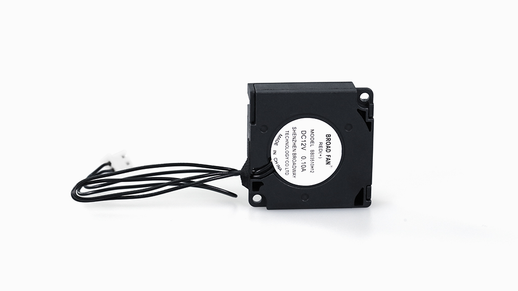 RAISE 3D E2 Left Extruder Model Cooling Fan