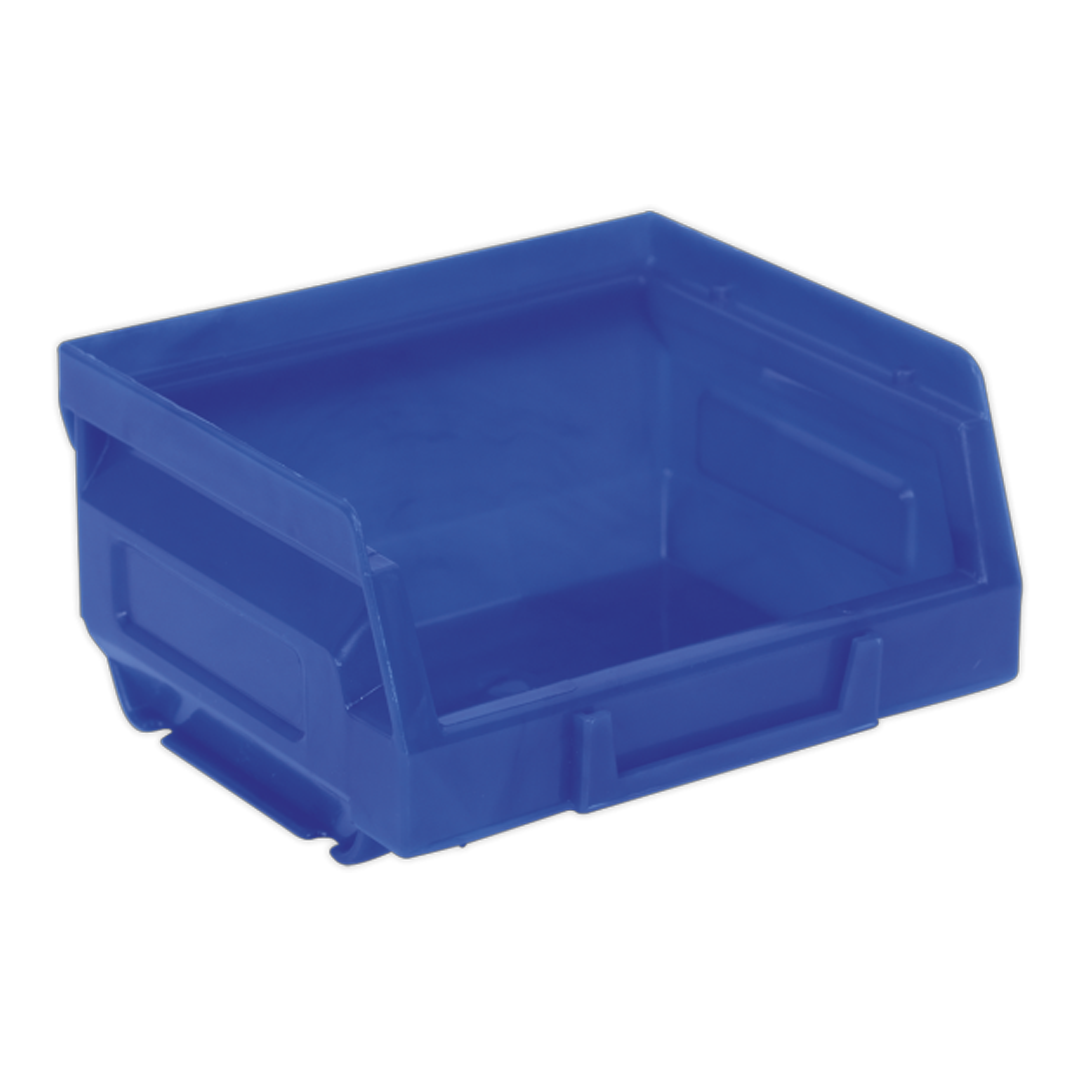 Blue 105 x 85 x 55mm Polymer Storage Bin (Sealey)