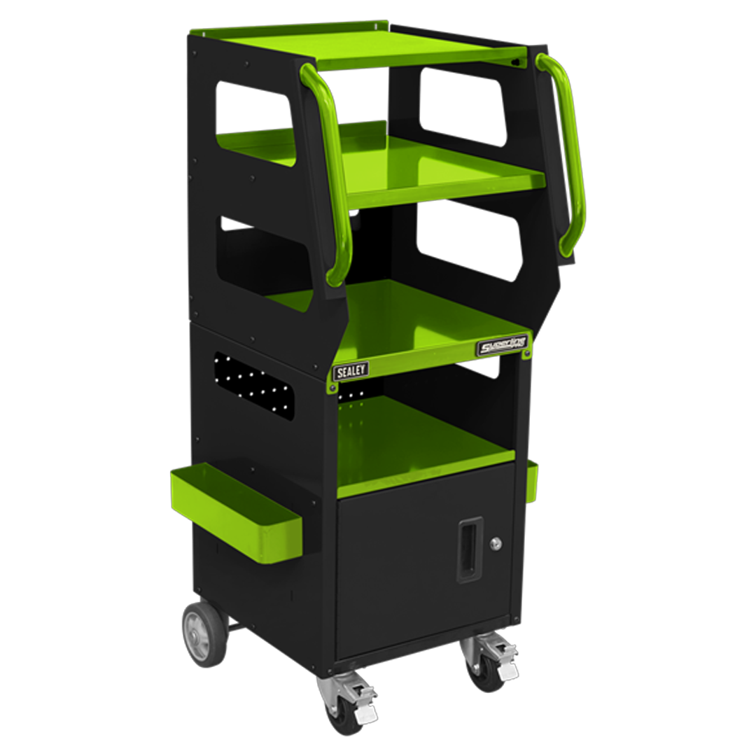 435 x 522 x 1178mm Multipurpose Trolley for Diagnostics (Sealey)