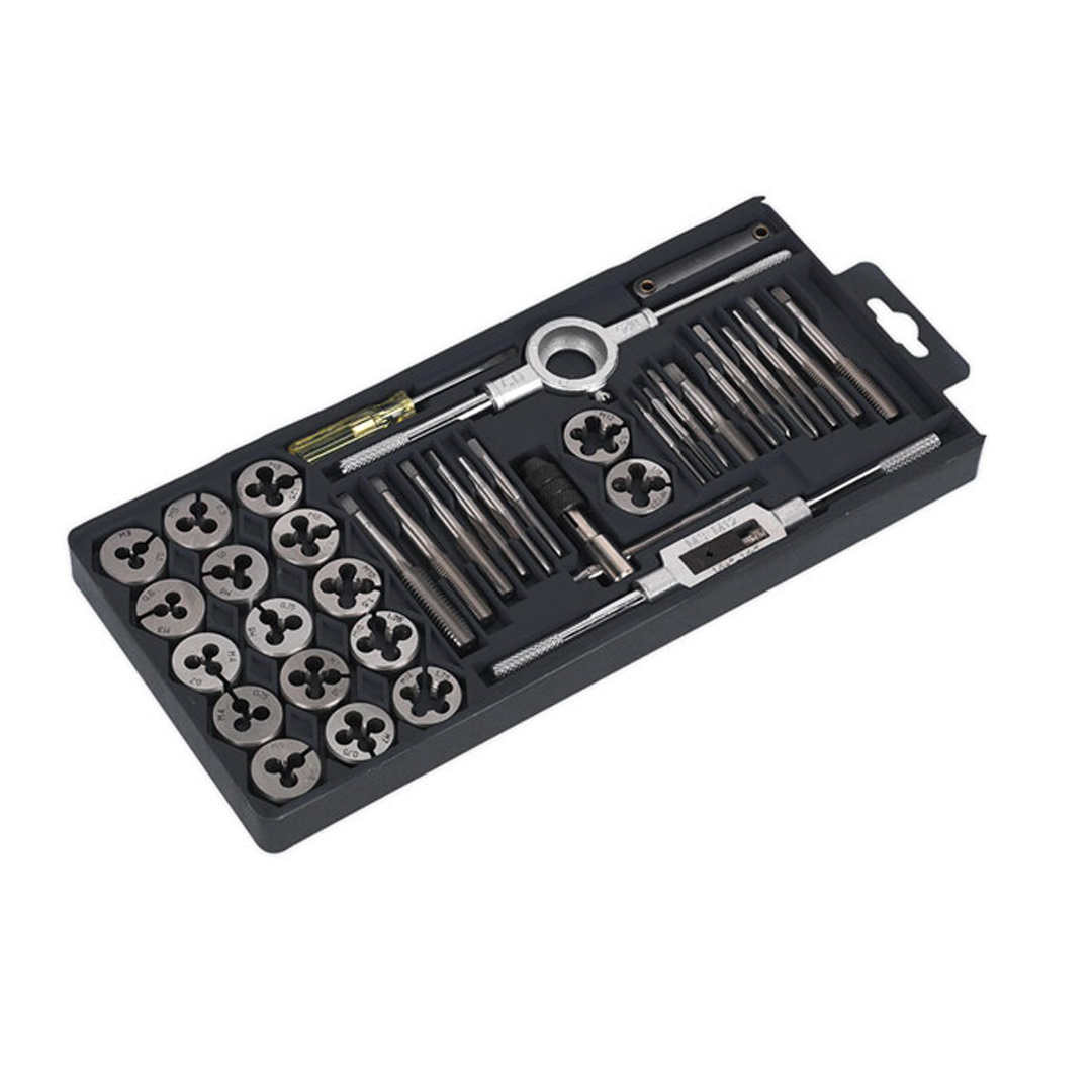 40pc Metric Tap & Die Set Split Dies (Sealey)